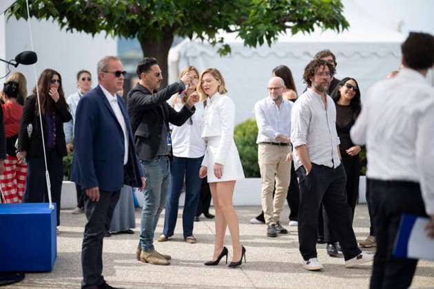 Cannes L Inconnue (The Unknown) photocall EB Lea Seydoux poses during the L Inconnue (The Unknown) photocall at the 79th annual Cannes Film Festival at Palais des Festivals on May 19, 2026 in Cannes, France. Photo by Eliot Blondet ABACAPRESS.COM Cannes France France  Copyright: xBlondetxEliot ABACAx