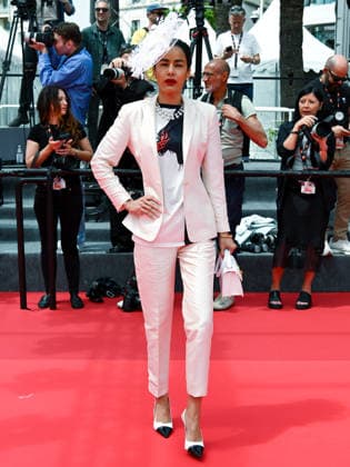 IPA84863838 - Cannes, 79th Cannes Film Festival 2026, Evening 8. Red Carpet Minotaur. Pictured is Massiel Taveras  Copyright: xManuelexMangiarottix xPoolxPhotoxEventsx07x 84863838