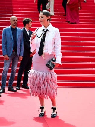 IPA84864775 - Cannes, 79th Cannes Film Festival 2026, Evening 8. Red Carpet Minotaur. Pictured is Ksenia Sobchak  Copyright: xManuelexMangiarottix xPoolxPhotoxEventsx07x 84864775