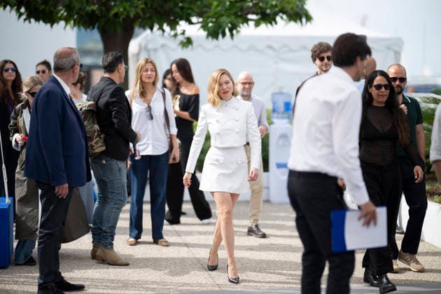 Cannes L Inconnue (The Unknown) photocall EB Lea Seydoux poses during the L Inconnue (The Unknown) photocall at the 79th annual Cannes Film Festival at Palais des Festivals on May 19, 2026 in Cannes, France. Photo by Eliot Blondet ABACAPRESS.COM Cannes France France  Copyright: xBlondetxEliot ABACAx