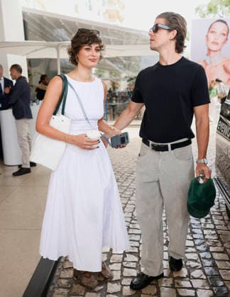 Cannes Taylor Hill, Daniel Fryer exits Martinez MP Cannes, France- May 19: Taylor Hill, Daniel Fryer leave the Martinez Hotel during 79th Festival of Cannes, on May 19 2026 in Cannes, France. Photo by Marco Piovanotto Abacapress.com Cannes France  Copyright: xPiovanottoxMarco ABACAx
