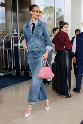 Cannes Cindy Bruna exits Martinez MP Cannes, France- May 19: Cindy Bruna leaves the Martinez Hotel during 79th Festival of Cannes, on May 19 2026 in Cannes, France. Photo by Marco Piovanotto Abacapress.com Cannes France  Copyright: xPiovanottoxMarco ABACAx