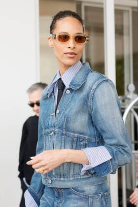 Cannes Cindy Bruna exits Martinez MP Cannes, France- May 19: Cindy Bruna leaves the Martinez Hotel during 79th Festival of Cannes, on May 19 2026 in Cannes, France. Photo by Marco Piovanotto Abacapress.com Cannes France  Copyright: xPiovanottoxMarco ABACAx