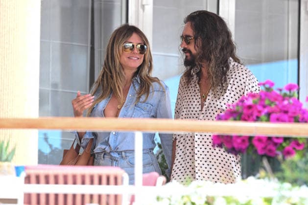 Cannes - Heidi Klum and Tom Kaulitz at The Eden Roc Heidi Klum and her husband Tom Kaulitz at the Eden Roc restaurant in Cap d Antibes, France, on May 19, 2026. Photo by Florian Poitout ABACAPRESS.COM Cap d Antibes Provence-Alpes-Cote d Azur France  Copyright: xPoitoutxFlorian ABACAx