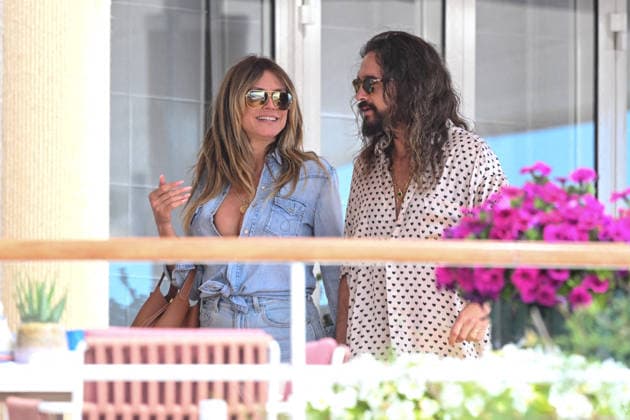 Cannes - Heidi Klum and Tom Kaulitz at The Eden Roc Heidi Klum and her husband Tom Kaulitz at the Eden Roc restaurant in Cap d Antibes, France, on May 19, 2026. Photo by Florian Poitout ABACAPRESS.COM Cap d Antibes Provence-Alpes-Cote d Azur France  Copyright: xPoitoutxFlorian ABACAx