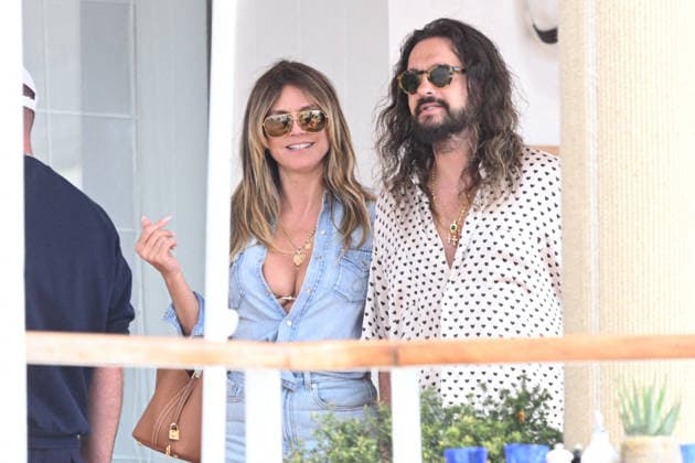 Cannes - Heidi Klum and Tom Kaulitz at The Eden Roc Heidi Klum and her husband Tom Kaulitz at the Eden Roc restaurant in Cap d Antibes, France, on May 19, 2026. Photo by Florian Poitout ABACAPRESS.COM Cap d Antibes Provence-Alpes-Cote d Azur France  Copyright: xPoitoutxFlorian ABACAx