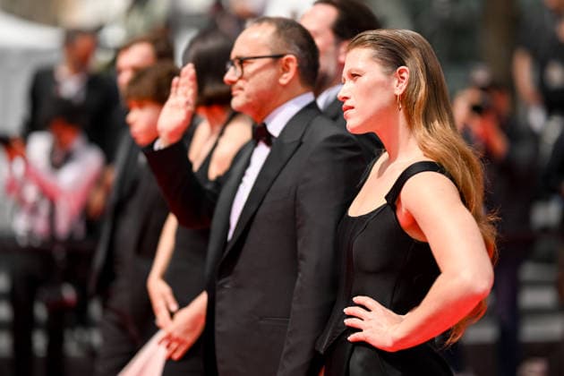 79ème Festival International du Film de Cannes Montée des marches du film Minotaur 79th International Cannes Film Festival Red Carpet for Minotaur movie 456410 2026 05 19 Shmykova, Varvara  Copyright: xEstellexCarlierx xStarfacex STAR_456410_008