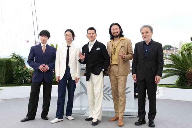 Kokurojo (The Samurai And The Prisoner) photocall during the 79th Cannes Film Festival Ryota Miyadate, Masaki Suda, Masahiro Motoki, Munetaka Aoki and Kiyoshi Kurosawa - Kokurojo (The Samurai And The Prisoner) photocall during the 79th Cannes Film Festival in Caznnes, France on May 19, 2026  Copyright: x Chassery+Courdjix