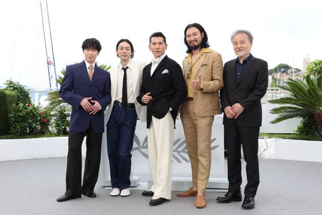 Kokurojo (The Samurai And The Prisoner) photocall during the 79th Cannes Film Festival Ryota Miyadate, Masaki Suda, Masahiro Motoki, Munetaka Aoki and Kiyoshi Kurosawa - Kokurojo (The Samurai And The Prisoner) photocall during the 79th Cannes Film Festival in Caznnes, France on May 19, 2026  Copyright: x Chassery+Courdjix