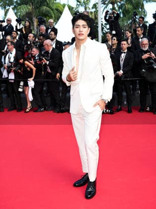 IPA84869956 - Cannes, 79th Cannes Film Festival 2025 - evening 8. red carpet of AMARGA NAVIDAD. In the photo LUKE ISHIKAWA  Copyright: xSimonexComix xPoolxPhotoxEventsx07x 84869956