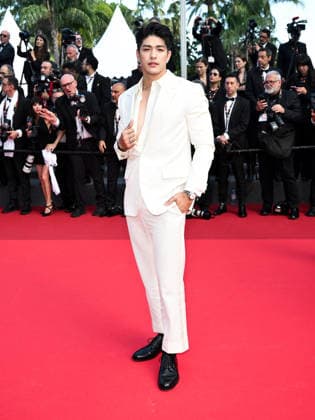 IPA84869943 - Cannes, 79th Cannes Film Festival 2025 - evening 8. red carpet of AMARGA NAVIDAD. In the photo LUKE ISHIKAWA  Copyright: xSimonexComix xPoolxPhotoxEventsx07x 84869943