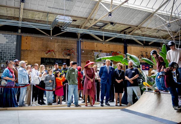 19-05-2026 Brabant Queen Maxima and King Wilem-Alexander visited Roermond in the Maasgouw area. Â  Copyright: xPPEx