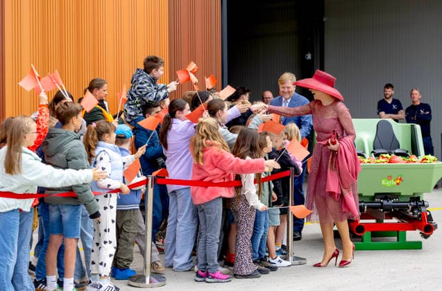 19-05-2026 Brabant Queen Maxima and King Wilem-Alexander visited Vlodrop in the Maasgouw area. Â  Copyright: xPPEx