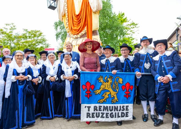 19-05-2026 Brabant Queen Maxima and King Wilem-Alexander visited Roermond in the Maasgouw area. Â  Copyright: xPPEx