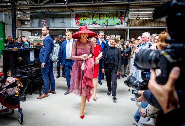19-05-2026 Brabant Queen Maxima and King Wilem-Alexander visited Roermond in the Maasgouw area. Â  Copyright: xPPEx