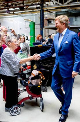19-05-2026 Brabant Queen Maxima and King Wilem-Alexander visited Roermond in the Maasgouw area. Â  Copyright: xPPEx