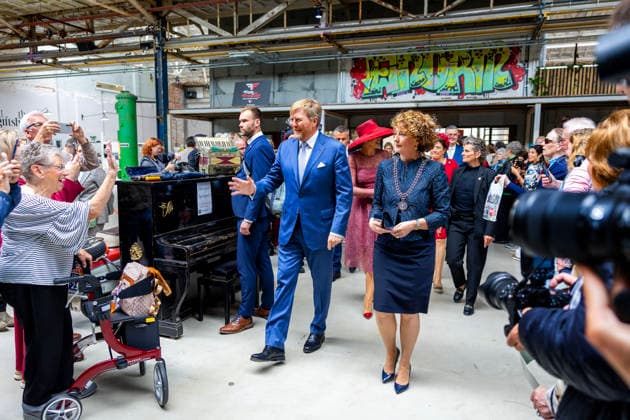 19-05-2026 Brabant Queen Maxima and King Wilem-Alexander visited Roermond in the Maasgouw area. Â  Copyright: xPPEx