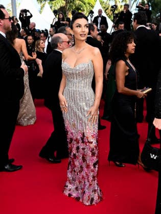 IPA84870611 - Cannes, 79th Cannes Film Festival 2025 - evening 8. red carpet of AMARGA NAVIDAD. In the photo Elettra Lamborghini  Copyright: xSimonexComix xPoolxPhotoxEventsx07x 84870611