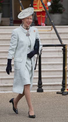 Royal garden party with Princess Anne at Buckingham Palace in London, UK, 19 May 2026 The Princess Royal heads to meet guests as she arrives for The Not Forgotten Association Annual Garden Party at Buckingham Palace, London. Picture date: Tuesday May 19, 2026., Credit:Yui Mok PA ROTA - B68 Avalon United Kingdom, London  Copyright: xYuixMokx xPAxROTAx-xB68x xAvalonx 1100587649