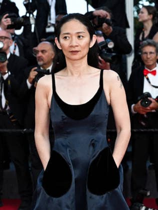 IPA84870758 - Cannes, 79th Cannes Film Festival 2025 - evening 8. red carpet of AMARGA NAVIDAD. Pictured is ChloÃ Zhao  Copyright: xSimonexComix xPoolxPhotoxEventsx07x 84870758