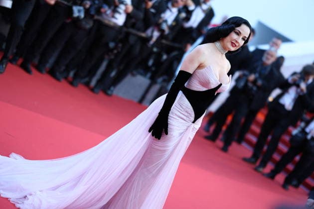 Cannes - Amarga Navidad Red Carpet Dita Von Teese attending the Amarga Navidad (Bitter Christmas) screening during the 79th annual Cannes Film Festival at Palais des Festivals on May 19, 2026 in Cannes, France. Photo by Jerome Domine ABACAPRESS.COM Cannes France  Copyright: xDominexJerome ABACAx