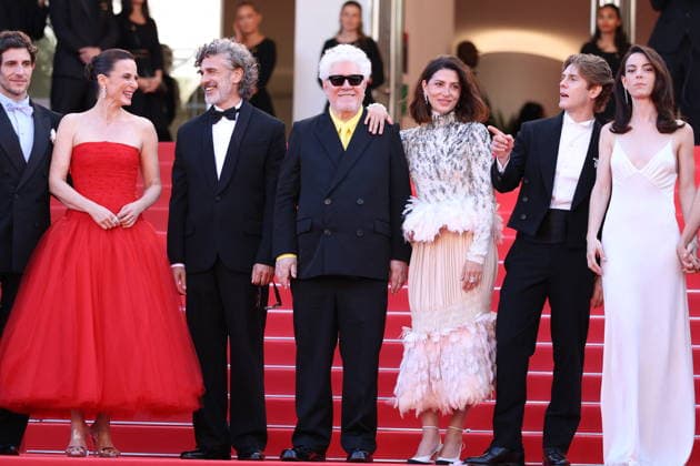 Cannes - Amarga Navidad Red Carpet Quim Gutierrez, Aitana Sanchez-Gijon, Leonardo Sbaraglia, Pedro Almodóvar, Barbara Lennie, Patrick Criado and Victoria Luengo attending the Amarga Navidad (Bitter Christmas) screening during the 79th annual Cannes Film Festival at Palais des Festivals on May 19, 2026 in Cannes, France. Photo by Jerome Domine ABACAPRESS.COM Cannes France  Copyright: xDominexJerome ABACAx