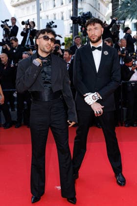 Sofiane Pamart, Alvise Rigo Montée des marches du film Amarga Navidad lors du 79ème Festival International du Film de Cannes, le 19 mai 2026 Jacovides Moreau Bestimage Red carpet for Amarga Navidad at the 79th Cannes International Film Festival on May 19, 2026 Cannes Finland  Copyright: xJACOVIDES-MOREAUx xBESTIMAGExJACOVIDES-MOREAUx xBESTIMAGEx