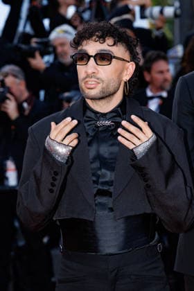 Sofiane Pamart Montée des marches du film Amarga Navidad lors du 79ème Festival International du Film de Cannes, le 19 mai 2026 Jacovides Moreau Bestimage Red carpet for Amarga Navidad at the 79th Cannes International Film Festival on May 19, 2026 Cannes Finland  Copyright: xJACOVIDES-MOREAUx xBESTIMAGExJACOVIDES-MOREAUx xBESTIMAGEx