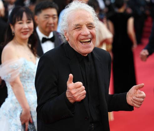 May 19, 2026, Cannes, Cote D azur, France: ABEL FERRARA on the red carpet for the screening of AMARGA NAVIDAD at the 79th Annual Cannes Film Festival at Palais des Festivals in Cannes, France Cannes France  - ZUMAc179 20260519_zep_c179_053 Copyright: xMickaelxChavetx
