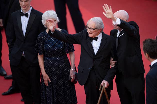 Cannes Amarga Navidad (Bitter Christmas) Red Carpert EB Lesley Ashton, Ken Loach, Jury Member Paul Laverty on the red carpet before the Amarga Navidad (Bitter Christmas) screening during the 79th annual Cannes Film Festival at Palais des Festivals on May 19, 2026 in Cannes, France.Photo by Eliot Blondet ABACAPRESS.COM Cannes France France  Copyright: xBlondetxEliot ABACAx