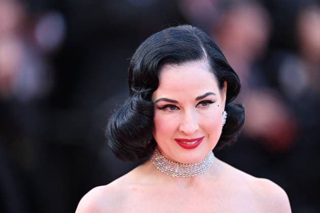 79th Cannes Film Festival: Amarga Navidad (Bitter Christmas) screening CANNES, FRANCE - MAY 19: US burlesque dancer Dita Von Teese arrives for the screening of the film Amarga Navidad (Bitter Christmas) at the 79th edition of the Cannes Film Festival in Cannes, France on May 19, 2026. Mustafa Yalcin Anadolu Cannes France. Editorial use only. Please get in touch for any other usage.  Copyright: x2026xAnadoluxMustafaxYalcinx