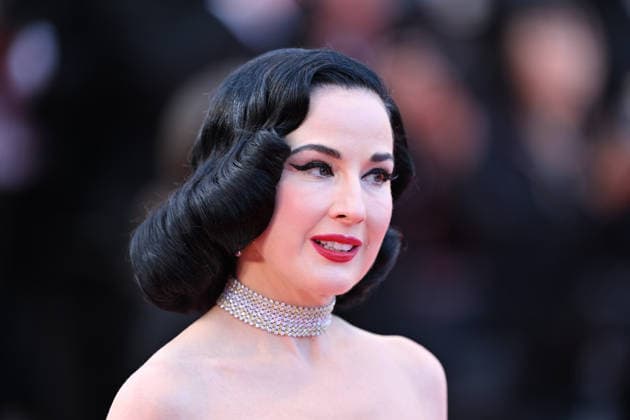 79th Cannes Film Festival: Amarga Navidad (Bitter Christmas) screening CANNES, FRANCE - MAY 19: US burlesque dancer Dita Von Teese arrives for the screening of the film Amarga Navidad (Bitter Christmas) at the 79th edition of the Cannes Film Festival in Cannes, France on May 19, 2026. Mustafa Yalcin Anadolu Cannes France. Editorial use only. Please get in touch for any other usage.  Copyright: x2026xAnadoluxMustafaxYalcinx