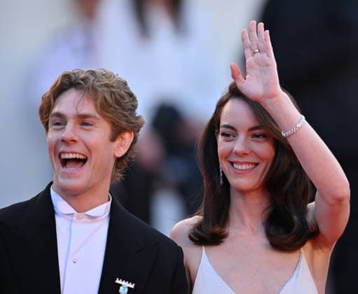 79th Cannes Film Festival: Amarga Navidad (Bitter Christmas) screening CANNES, FRANCE - MAY 19: Spanish actor Patrick Criado (L) and Spanish actress Victoria Luengo (R) arrive for the screening of the film Amarga Navidad (Bitter Christmas) at the 79th edition of the Cannes Film Festival in Cannes, France on May 19, 2026. Mustafa Yalcin Anadolu Cannes France. Editorial use only. Please get in touch for any other usage.  Copyright: x2026xAnadoluxMustafaxYalcinx