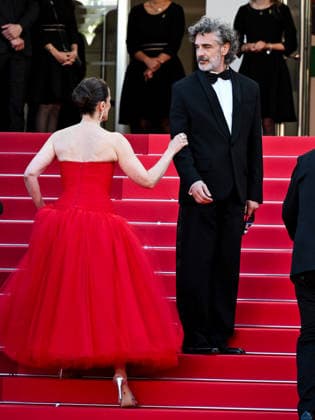 IPA84873574 - Cannes, 79th Cannes Film Festival 2025 - evening 8. red carpet of AMARGA NAVIDAD. In the photo Aitana Sanchez-Gijon, Leonardo Sbaraglia  Copyright: xSimonexComix xPoolxPhotoxEventsx07x 84873574