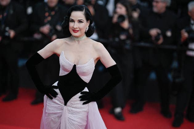 Cannes Screening Amarga Navidad JR Dita Von Teese attending the screening of the movie Amarga Navidad during the 79th Cannes Film Festival in Cannes, France on May 19, 2026. Photo by Julien Reynaud APS-Medias ABACAPRESS.COM Cannes France  Copyright: xReynaudxJulien APS-Medias ABACAx