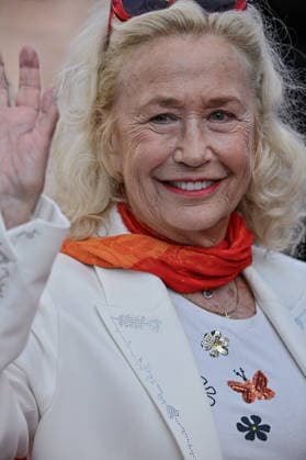Cannes Screening Amarga Navidad JR Brigitte Fossey attending the screening of the movie Amarga Navidad during the 79th Cannes Film Festival in Cannes, France on May 19, 2026. Photo by Julien Reynaud APS-Medias ABACAPRESS.COM Cannes France  Copyright: xReynaudxJulien APS-Medias ABACAx