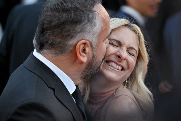 Cannes Screening Amarga Navidad JR Francois Xavier Demaison, Anais Tihay attending the screening of the movie Amarga Navidad during the 79th Cannes Film Festival in Cannes, France on May 19, 2026. Photo by Julien Reynaud APS-Medias ABACAPRESS.COM Cannes France  Copyright: xReynaudxJulien APS-Medias ABACAx