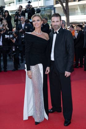 Cannes Amarga Navidad screening NG Richard Orlinski and Sylvie Tellier attending the ‘Amarga Navidad’ Screening and Red Carpet at Palais Des Festivals in Cannes, France on May 19 2026 as part of the 79th Cannes Film Festival. Photo by Nicolas Genin ABACAPRESS.COM Cannes France  Copyright: xGeninxNicolas ABACAx