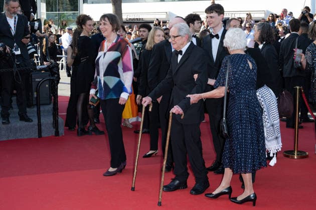 Cannes Amarga Navidad screening NG Ken Loach attending the ‘Amarga Navidad’ Screening and Red Carpet at Palais Des Festivals in Cannes, France on May 19 2026 as part of the 79th Cannes Film Festival. Photo by Nicolas Genin ABACAPRESS.COM Cannes France  Copyright: xGeninxNicolas ABACAx