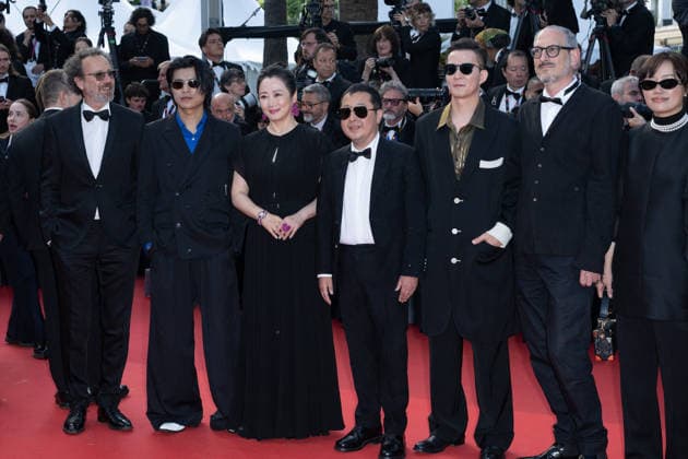 Cannes Amarga Navidad screening NG Zhao Tao attending the ‘Amarga Navidad’ Screening and Red Carpet at Palais Des Festivals in Cannes, France on May 19 2026 as part of the 79th Cannes Film Festival. Photo by Nicolas Genin ABACAPRESS.COM Cannes France  Copyright: xGeninxNicolas ABACAx