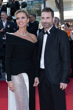 Cannes Amarga Navidad screening NG Richard Orlinski and Sylvie Tellier attending the ‘Amarga Navidad’ Screening and Red Carpet at Palais Des Festivals in Cannes, France on May 19 2026 as part of the 79th Cannes Film Festival. Photo by Nicolas Genin ABACAPRESS.COM Cannes France  Copyright: xGeninxNicolas ABACAx