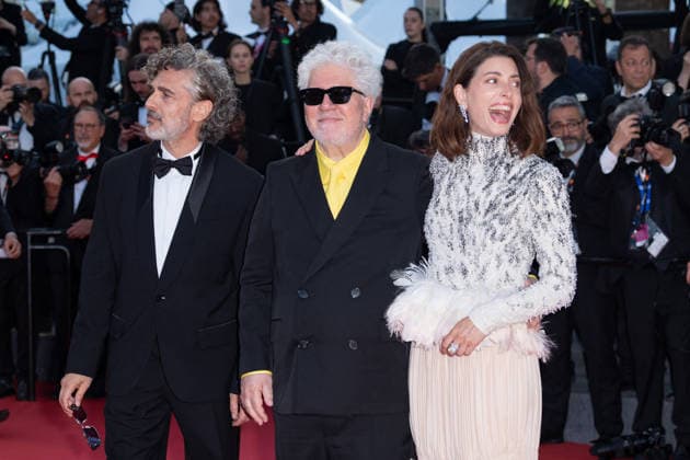 Cannes Amarga Navidad screening NG Nievez Alvarez, Rossy De Palma, Quim Gutierrez, Aitana Sanchez-Gijon, Leonardo Sbaraglia, Pedro Almodovar, Barbara Lennie, Patrick Criado, Victoria Luengo, Milena Smit and Amaia Romero attending the ‘Amarga Navidad’ Screening and Red Carpet at Palais Des Festivals in Cannes, France on May 19 2026 as part of the 79th Cannes Film Festival. Photo by Nicolas Genin ABACAPRESS.COM Cannes France Copyright: xGeninxNicolas ABACAx