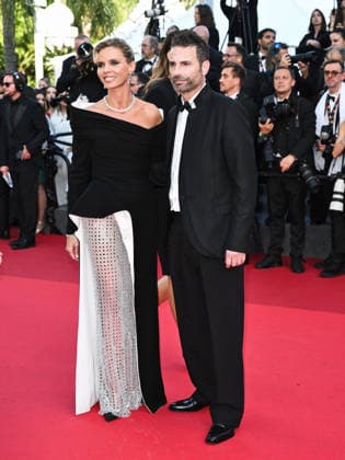 IPA84874770 - Cannes, 79th Cannes Film Festival 2025 - evening 8. red carpet of AMARGA NAVIDAD Pictured: Richard Orlinski and Sylvie Tellier  Copyright: xSimonexComix xPoolxPhotoxEventsx07x 84874770