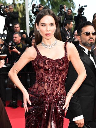 IPA84875765 - Cannes, 79th Cannes Film Festival 2025 - evening 8. red carpet of AMARGA NAVIDAD. In the photo Kristina Liliana Chudinova  Copyright: xSimonexComix xPoolxPhotoxEventsx07x 84875765