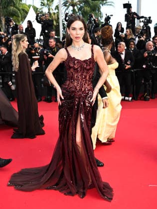 IPA84875762 - Cannes, 79th Cannes Film Festival 2025 - evening 8. red carpet of AMARGA NAVIDAD. In the photo Kristina Liliana Chudinova  Copyright: xSimonexComix xPoolxPhotoxEventsx07x 84875762