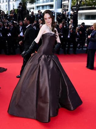 IPA84876120 - Cannes, 79th Cannes Film Festival 2025 - evening 8. red carpet of AMARGA NAVIDAD. Pictured: Coco Rocha  Copyright: xTerenghi Ipa-Agency.netx xPoolxPhotoxEventsx07x 84876120