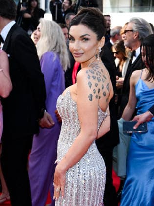 IPA84875379 - Cannes, 79th Cannes Film Festival 2025 - evening 8. red carpet of AMARGA NAVIDAD. Pictured: Elettra Lamborghini  Copyright: xTerenghi Ipa-Agency.netx xPoolxPhotoxEventsx07x 84875379