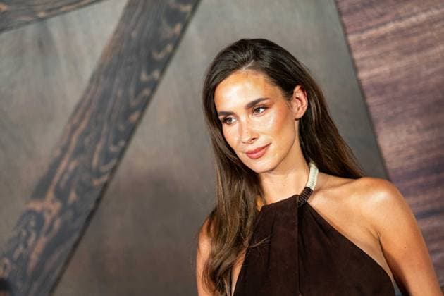 May 19, 2026, Madrid, Madrid, SPAIN: MARIA POMBO attends the Dutton Ranch premiere in Madrid. Paramount s new original series launches in Spain on May 22nd on SkyShowTime. Madrid SPAIN  - ZUMAc270 20260519_zip_c270_015 Copyright: xDavidxCruzxSanzx