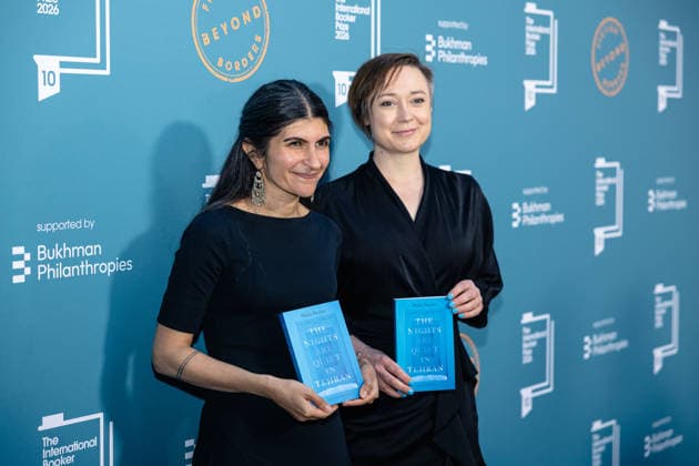 International Booker Prize 2026 Ceremony at Tate Modern, London, UK 19 May 2026 Author Shida Bazyar, and translator Ruth Martin shortlisted for the International Booker Prize 2026 for The Night are Quiet in Tehran, attends the ceremony at Tate Modern, London, UK, on 19 May 2026., Credit:Pete Speller Avalon  Copyright: xPetexSpellerx xAvalonx 1100630652