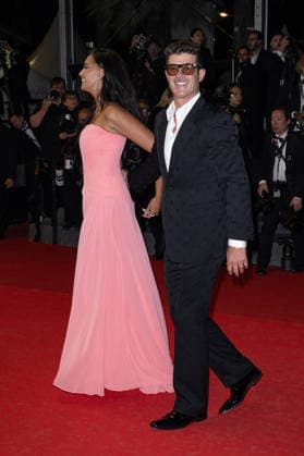 Cannes Diamond screening NG Robin Thicke and April Love Geary attending the ‘Diamond’ Screening and Red Carpet at Palais Des Festivals in Cannes, France on May 19 2026 as part of the 79th Cannes Film Festival. Photo by Nicolas Genin ABACAPRESS.COM Cannes France  Copyright: xGeninxNicolas ABACAx